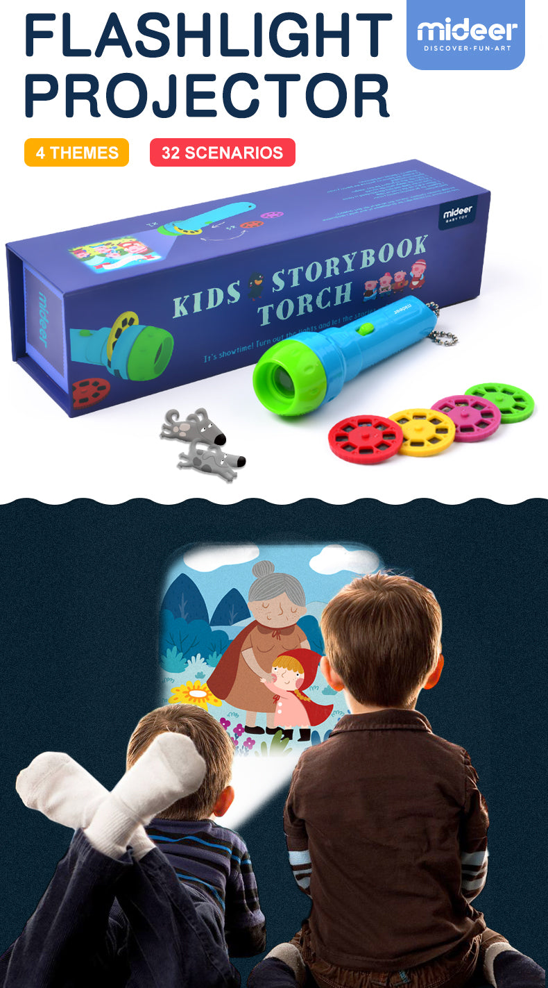 Kids Story Book Torch